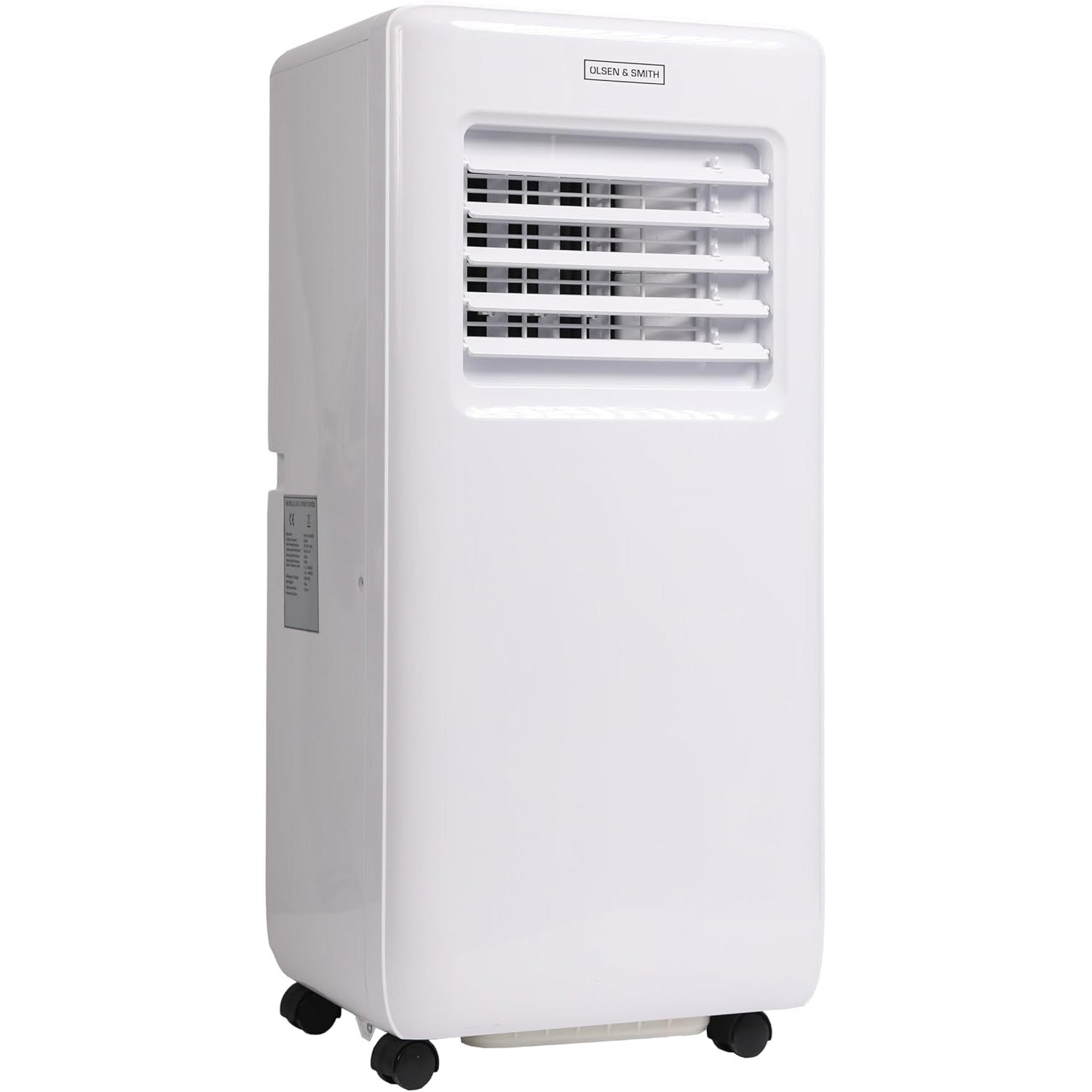 Olsen & Smith 7000 BTU 3-in-1 Portable Air Conditioning Unit, Air Conditioner AC Air Con Cooler with Cooling, Fan & Dehumidifier Functions, 24H Timer with Window Kit & Remote Control, White [Energy Class A]