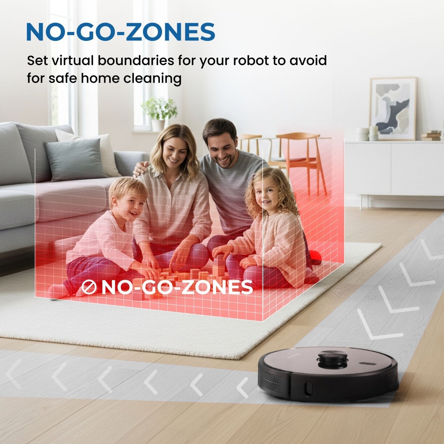 Olsen & Smith Robot Vacuum Cleaner with Mop & Self-Empty Station – 6500Pa Robot Vacuum & Mop Combo, LiDAR Laser Navigation, 3L Auto-Empty Dock, WiFi App Control, HEPA Filter for Hard Floors & Carpets