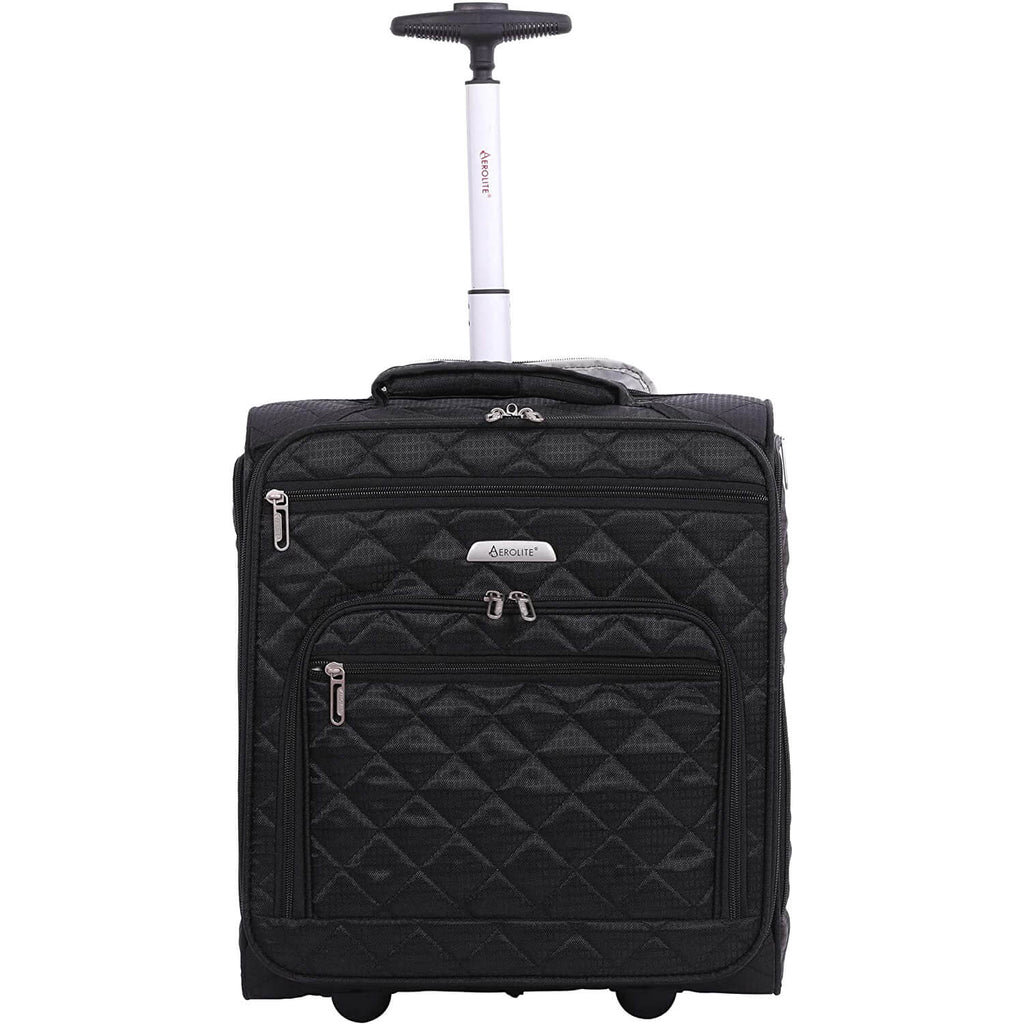 Aerolite Easyjet Carry On Cabin Hand Luggage Under Seat Trolley Bag Suitcase, Fits easyJet Hand Cabin Luggage 45x36x20