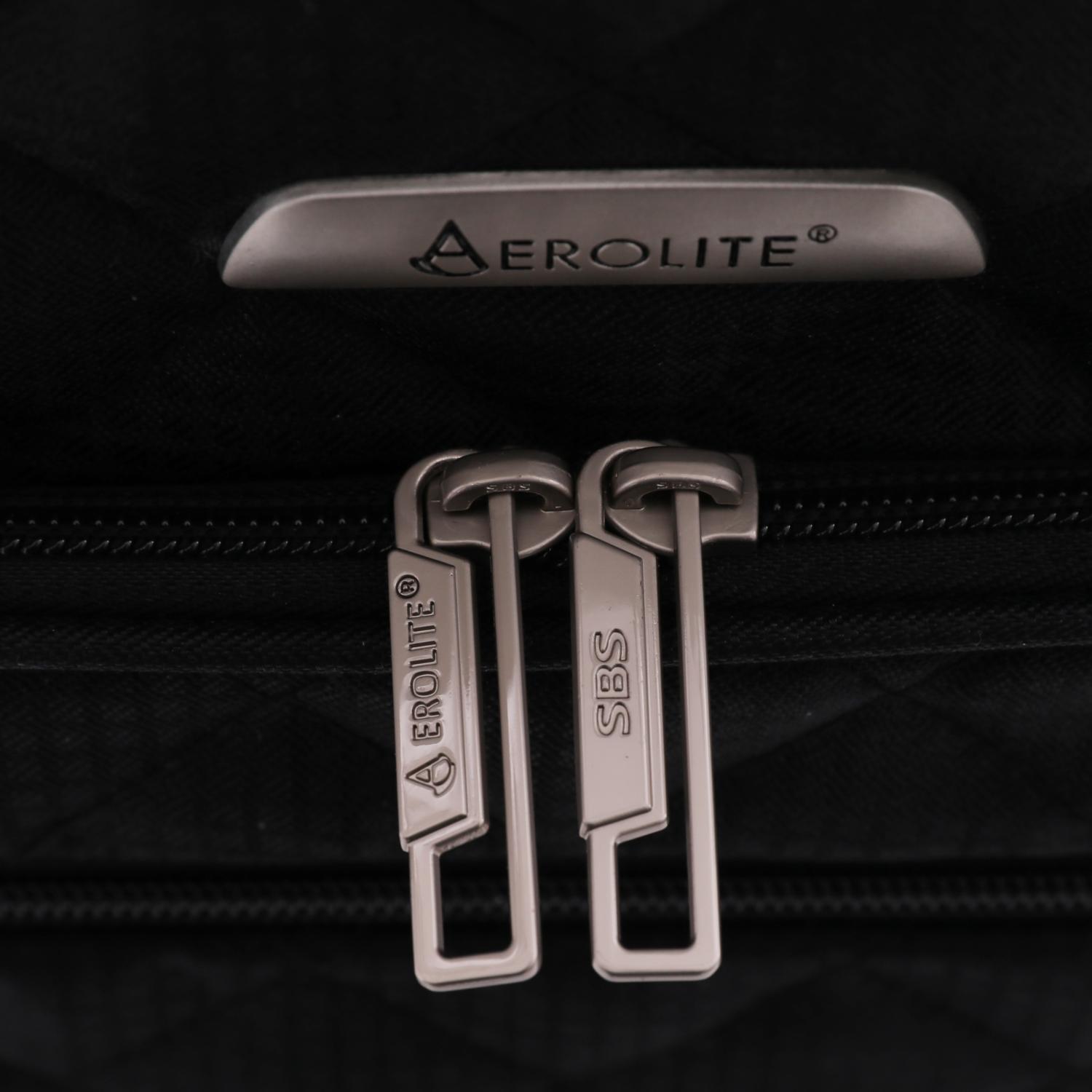 Aerolite Easyjet Carry On Cabin Hand Luggage Under Seat Trolley Bag Suitcase, Fits easyJet Hand Cabin Luggage 45x36x20